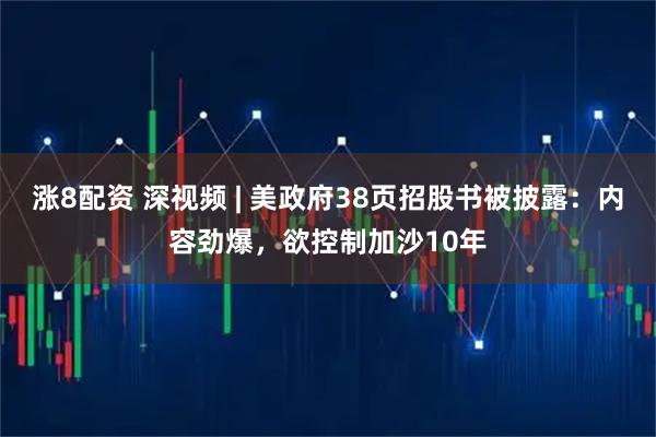 涨8配资 深视频 | 美政府38页招股书被披露：内容劲爆，欲控制加沙10年